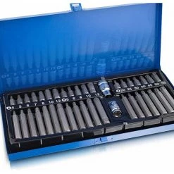 BITUXX 41tg Bitset Bitsatz Bitbox Vielzahn Steck Torx Innen Inbus Nuss Nüsse