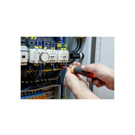 Bahco Isolierter Knarren-Schraubendreher Mit Zweikomponenten-Griff 100 mm – Bild 2