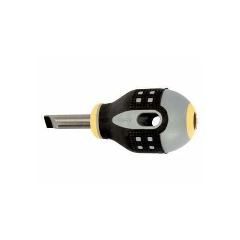 Bahco ERGO Schraubendreher Für Schlitzschrauben, Gerade, Mit Kurzem Gummigriff, 1 mm X 5,5 mm X 25 mm – Bild 2