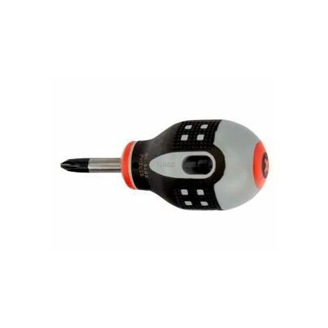 Bahco ERGO Phillips-Schraubendreher Mit Kurzem 3-Komponenten-Griff, PH2 x 25 mm – Bild 2
