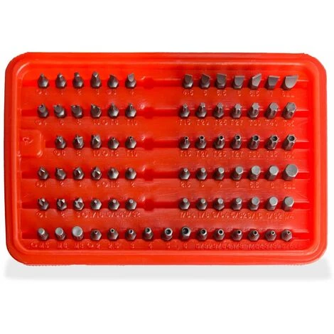 DEMA Spezial Bit Set Satz 98 Teilig Bits Bitsatz Bitset Bitbox Bitsortiment Bitkoffer – Bild 2