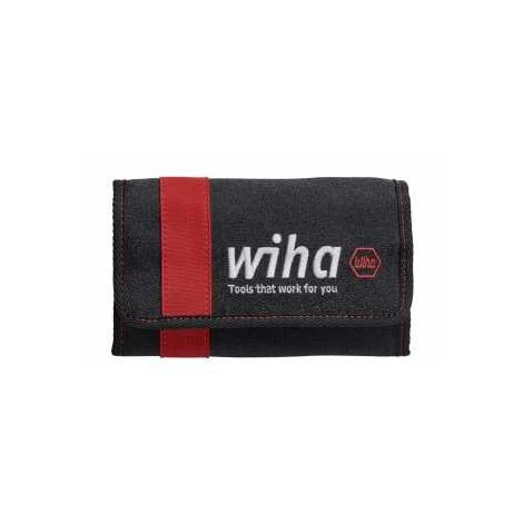 Wiha Schraubendreher Und Steckschlüsseleinsatz 1/4 Set SlimVario Electric Gemischt 14-tlg. Inkl. Falttasche (43467) – Bild 2