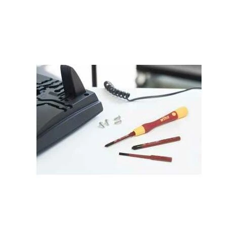 Wiha Feinschraubendreher Set PicoFinish SlimVario Electric 4-tlg. Mit SlimBits (43167)