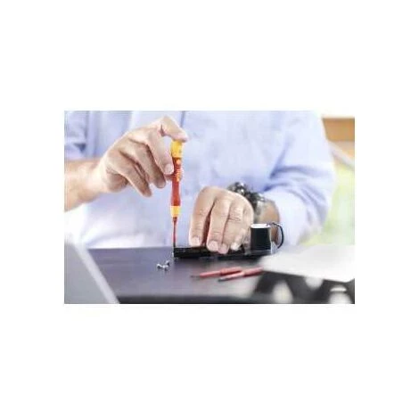 Wiha Feinschraubendreher Set PicoFinish SlimVario Electric 4-tlg. Mit SlimBits (43167) – Bild 4