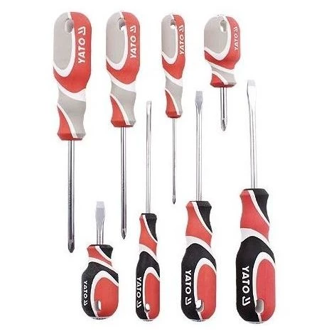YATO Schraubendreherset 8 Teilig YT-2670 – Bild 2