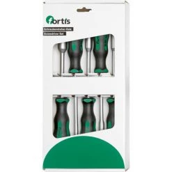 FORTIS Stecksch.-Schraubend.Stz.5tlg. 5-13mm