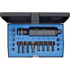 GEDORE Schraubenlösersatz 1/2. 18-tlg