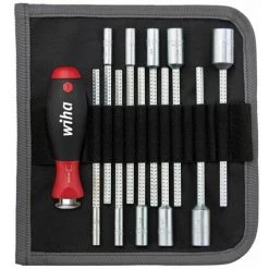 WIHA Sechskant-Steckschlüssel 12-teilig 4 - 13 Mm Soft