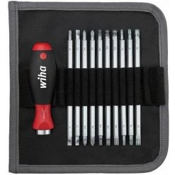 WIHA Kreuzschlitz-Umsteckschraubendreher 11-teilig