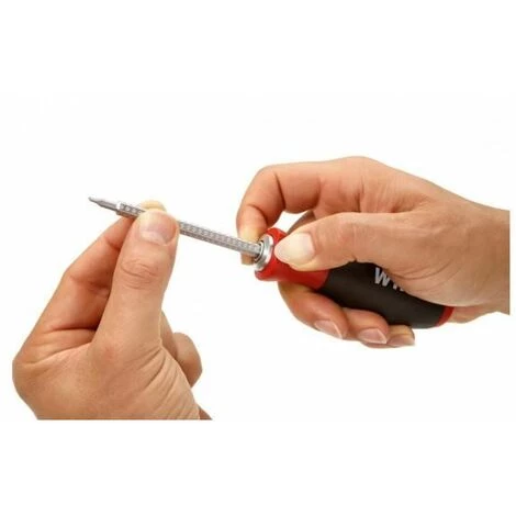 WIHA Kreuzschlitz-Umsteckschraubendreher 11-teilig – Bild 4