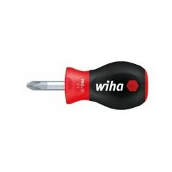 WIHA Kreuzschlitzschraubendreher Stubby PH 03 SoftFini