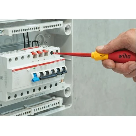 WIHA SlimFix VDE Schraubendreher Kreuzschlitz PH 1 X 8 – Bild 3