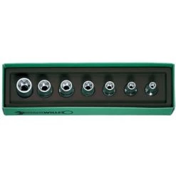 STAHLWILLE Steckschlüssel 1/2 Inch 7-teilig E 10 - E 40 Auße