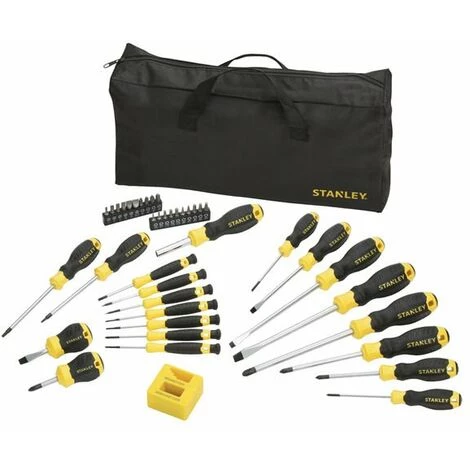 Schraubendreher Und Bits Set 42 Stück Stanley STHT0-62113
