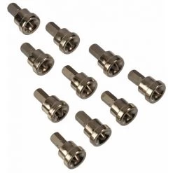 MISO TOOLS 10er-Packung Trockenbau Schraubendreher Bits PH2 1/4" Chrom-Vanadium-Stahl - Mit Tiefenanschlag