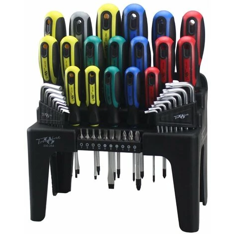 Trendline Schraubendreher-Bit-Set 44-teilig Schraubenzieher Innensechskant