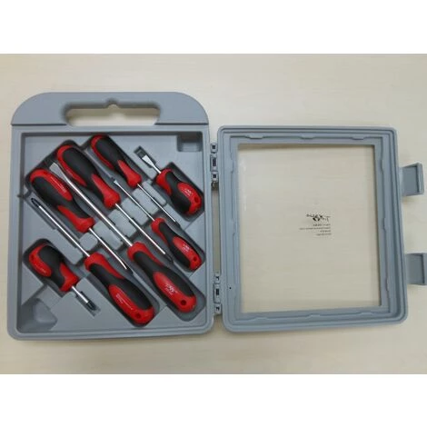 TrendLine Schlitz Schraubendreher-Set 8-teilig Schraubenzieher