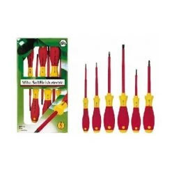 Wiha Schraubendrehersatz VDE 8-tlg. Wiha Premium 8-tlg Wiha Schraubendrehersatz Wiha Premium 0760251681 8-tlg