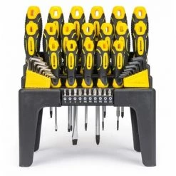 POWERMAT 44 Tlg Schraubendreher Set Dreher Schlitz Kreuz Torx Bits Werkzeug Innensechskant