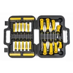 POWERMAT 58 Tlg Schraubendreher Set Dreher Schlitz Kreuz Torx Bits Werkzeug