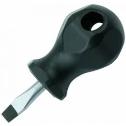 WURO Vergaser-Schraubendreher Kurz | Schlitz 5,5 X 25 Mm | Nur Ca. 70 Mm Gesamtlänge