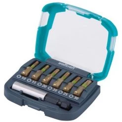 Wolfcraft 1 Bit-Box Diamantbestreut, 7 Teile