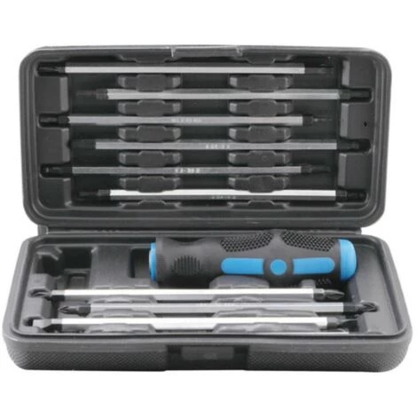 BGS WERKZEUGE BGS Schraubendreher-Satz Mit Austauschbaren Wechselklingen 11-tlg. 7988