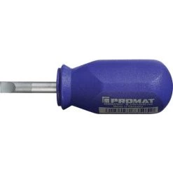 PROMAT Schraubendreher Schneidenbreite 6 Mm Gesamtlänge 80 Mm 1-Komponentengri
