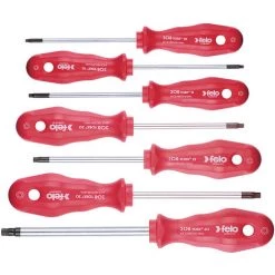 Felo Schraubendreher Satz, 1-Komponenten-Griff, 7-tlg Tx