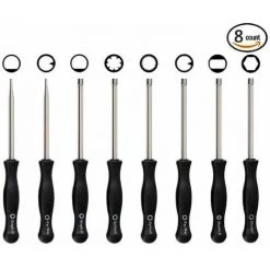 LITZEE 8-teiliger Vergaser-Einstellschraubendreher Vergaser-Schraubendreher Motorreinigung Reparatur Für Die Meisten 2-Takt-Motoren Geeignet (8-teiliger Schraubendreher Mit Box Und Nadel)