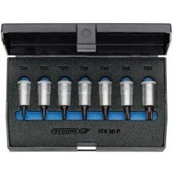 Gedore Schraubendreher-Satz 3/8" 7-tlg Innen-TORX T20-50 - ITX 30 PM