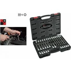 Vigor 1/2" TORX Schraubendreher-Einsatz-Satz - V1917
