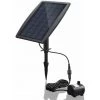THSINDE Bürstenlose Solar-Wasserpumpe Für Teich Solar Wasserpumpe Für Springbrunnen Mit Solarpanel 9V 2.5W 200L / H
