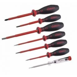 CIMCO WERKZEUGFABRIK Cimco Werkzeugset 7tlg 2xPZ 5xSchlitz 117802