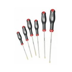 USAG U03240652 - 324 SE6 - 6-TEILIGER SATZ SCHRAUBENDREHER FÜR SCHLITZSCHRAUBEN