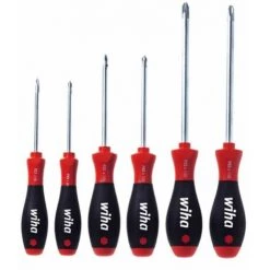 WIHA SoftFinish® Phillips/Pozidriv Schraubendrehersatz.6-tlg.