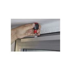 Wiha Schraubendreher Mit Bit Magazin Magnetisch Phillips, Schlitz Mit 6 Bits, Stubby, 1/4 (33738)