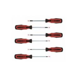 KSTOOLS KS Tools ERGOTORQUEplus Schraubendreher-Satz, 6-tlg., Torx