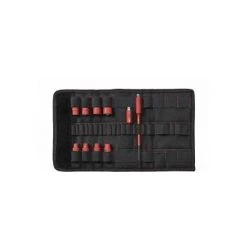 Wiha Steckschlüsseleinsatz 1/4 Set TorqueVario-S Electric Gemischt 11-tlg. Inkl. Adaptern Und Falttasche (43466)