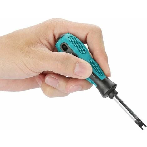 BRIDAY Schraubendreher-Set, U-Gabel-Schraubendreher Typ 4 Stück / Satz U-Gabel-Schraubendreher Magnet-Schraubendreher Schlitz-Schraubendreher Multifunktions-Handwerkzeugsatz CR-V – Bild 5