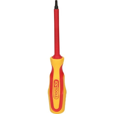 KSTOOLS® KS TOOLS ERGOTORQUE VDE Innenvierkant-Schraubendreher #2, 180mm