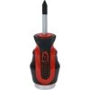 KSTOOLS® KS TOOLS ERGOTORQUEmax Schlagkappen-Schraubendreher, PH1, Kurze Form
