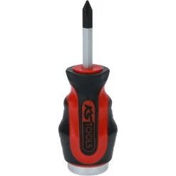 KSTOOLS® KS TOOLS ERGOTORQUEmax Schlagkappen-Schraubendreher, PH1, Kurze Form