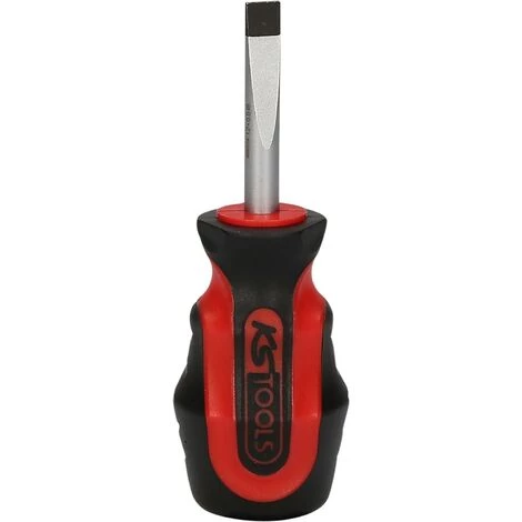 KSTOOLS® KS TOOLS ERGOTORQUEplus Schlitz-Schraubendreher, Kurz, 6,5mm