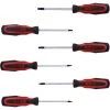 KSTOOLS® KS TOOLS ERGOTORQUEplus Schraubendreher-Satz, 6-tlg, Torx Mit Bohrung