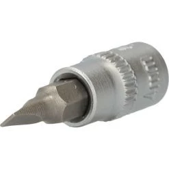 Brilliant Tools 1/4" Schlitz Bit-Stecknuss, 0,8 X 4 Mm