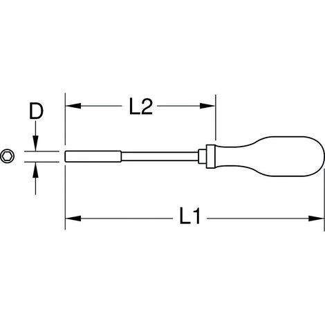 FÖRCH Bit-Schraubendreher Mit Magazin, 1.000 V | BIT-SCHR.DR.M.MAGAZ.1/4 1000V – Bild 2