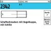 DIVERSE Schaftschraube ISO 2342 M.Kegelkuppe/Schlitz M 4 X 12 A 1
