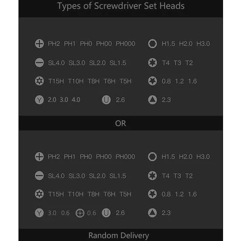 BEARSU Präzisions-Schraubendreher-Set 30-in-1-Werkzeugsatz Für Tragbare Reparaturen Professionelles Magnetisch Entfernbares Werkzeug Für IPhoneX, 8,7 / Handy / Computer / Elektronik Usw.-Grau – Bild 4