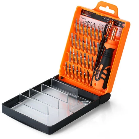 JAKEMY Spiel Von Laptop-Reparatur-Werkzeuge Multifunktions Jiecome 33 Teile Set Von Phillips-Schraubendreher JM8101 Handbücher – Bild 2